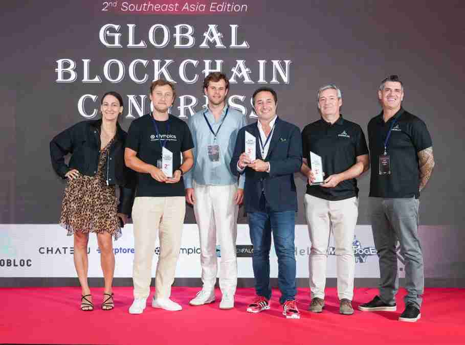 AEROBLOC claimed first place, with Elympics and Cryptorefills