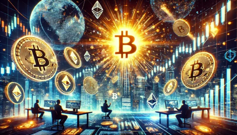 Surge in Bitcoin and Major Cryptocurrencies