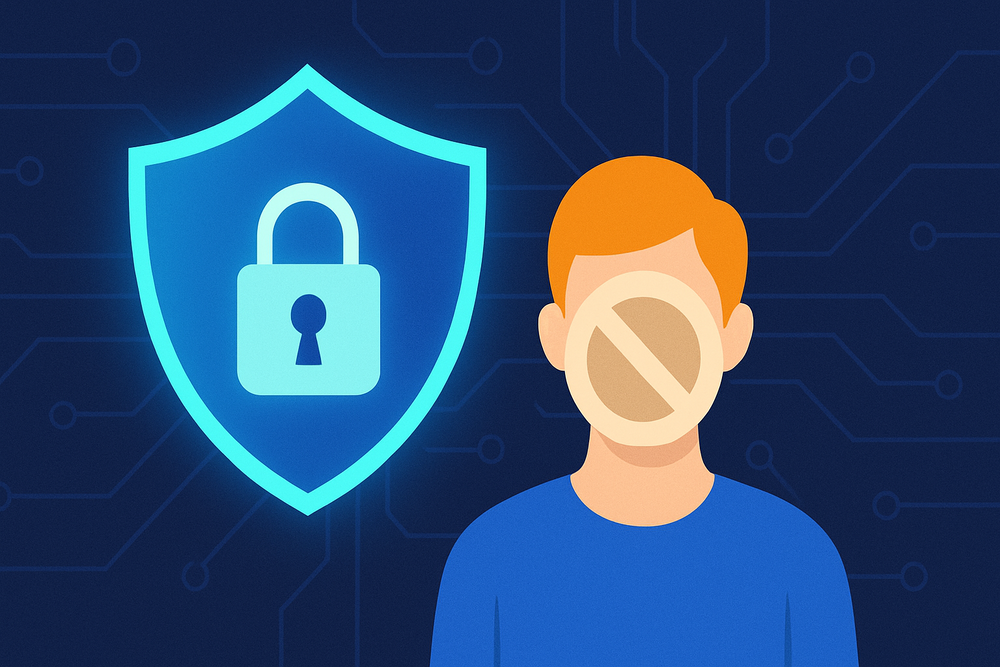 image of privacy of account