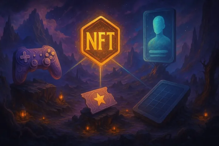 NFT 2.0 Beyond Art — Use Cases in Gaming, Identity & Ticketing Featured