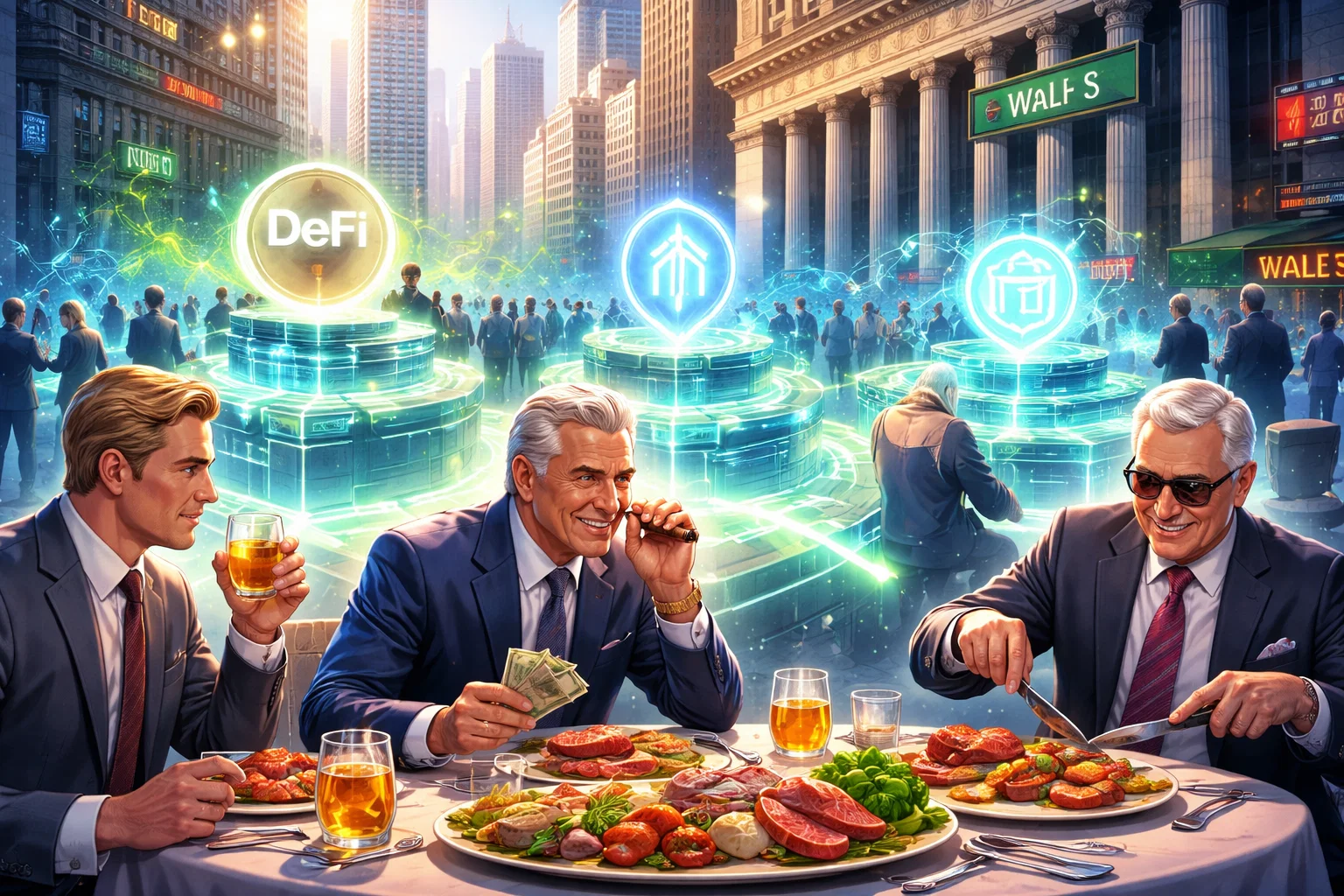 Will Wall Street Eat DeFi’s Lunch