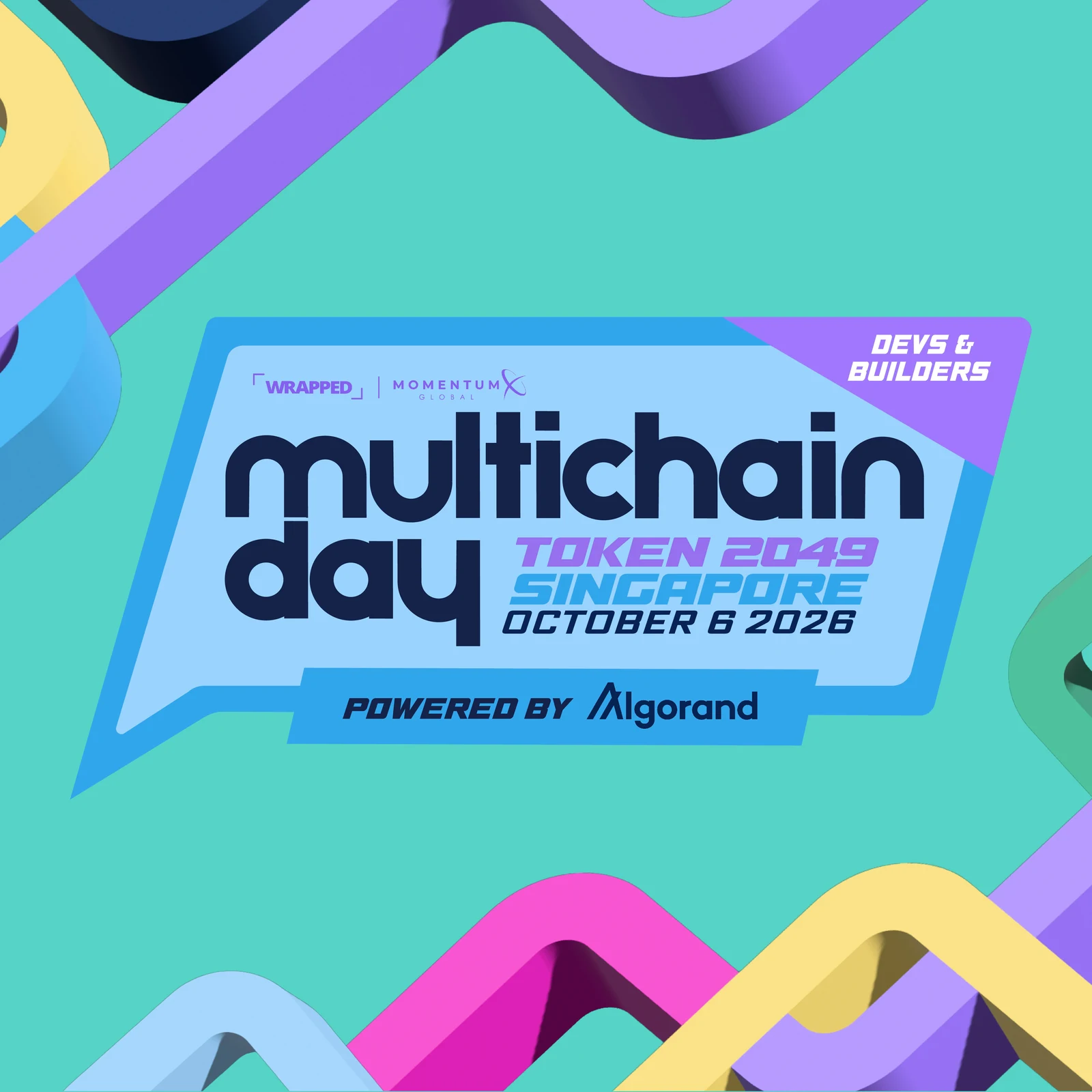 Multichain Day at TOKEN2049 Singapore on 6 October 2026